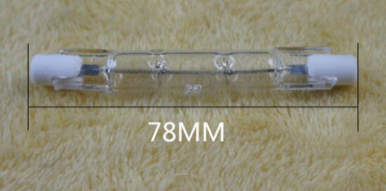 Bombilla halógena J78 J118 R7s, lámpara de 150W, 500W, 78mm, 118mm, Luz lineal de doble extremo, blanco cálido, AC 220V, 10 Uds.