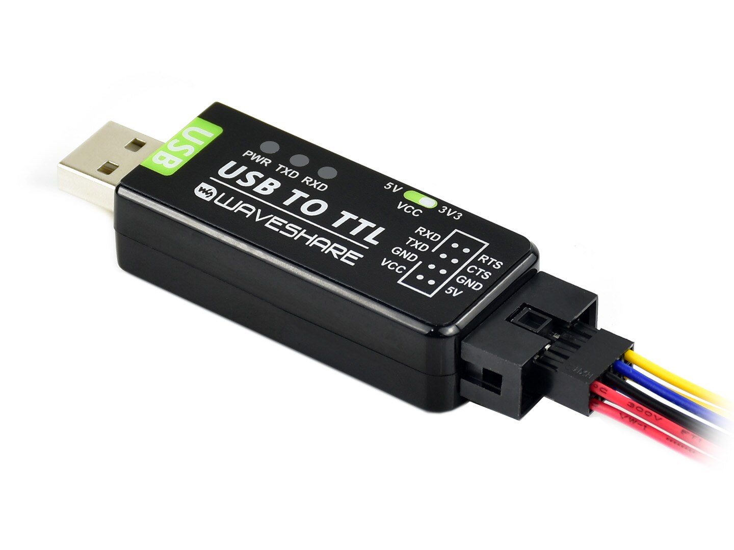 Industrial USB TO TTL Converter, Original FT232RL Onboard, Multi Protection Circuits, Multi Systems Support,USB TO TTL