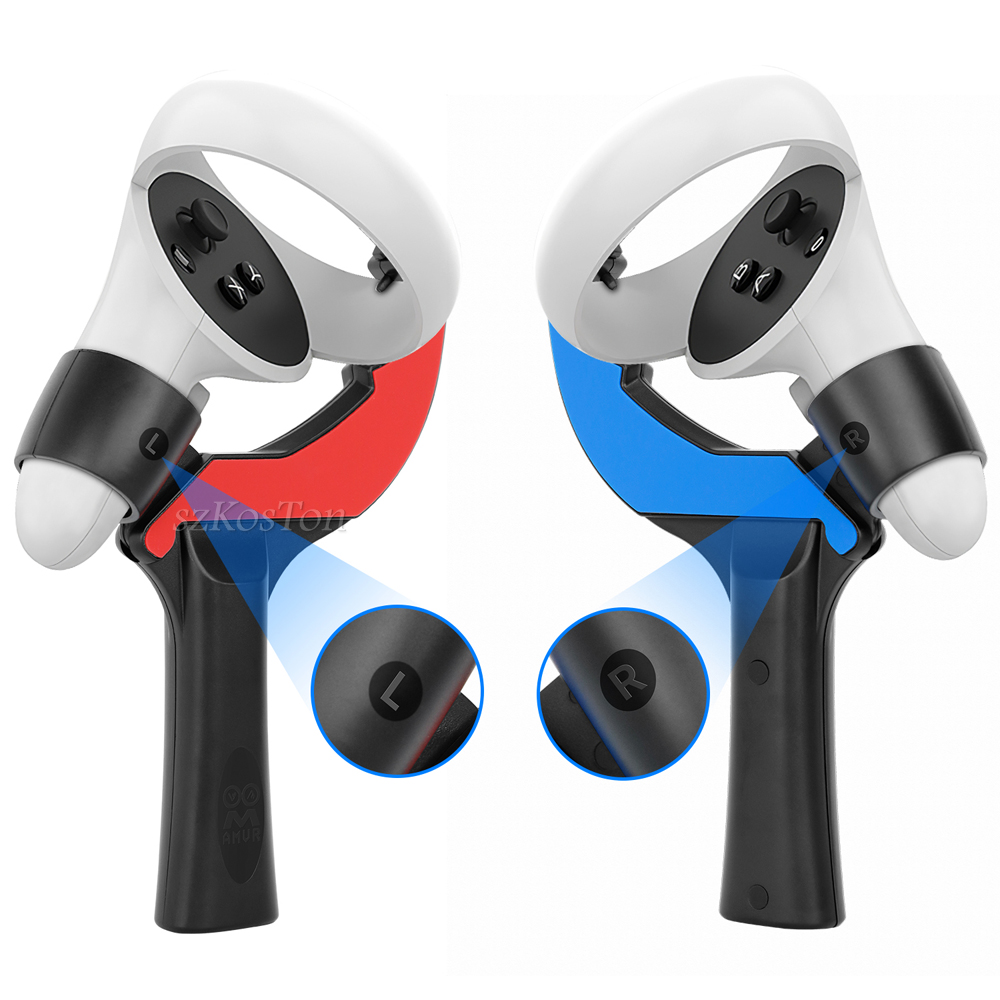 Tafeltennis Paddle Grip Handvat Voor Oculus Quest 2 Controllers Spelen Elf Tafeltennis Vr Game Voor Quest 2 Accessoires