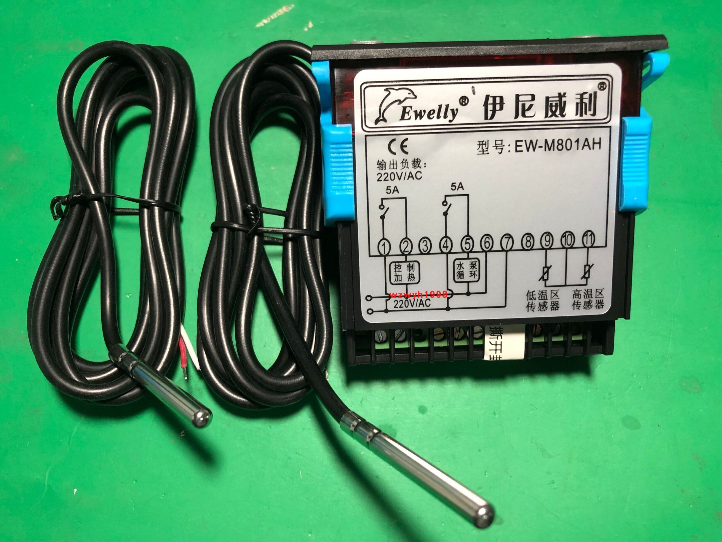 EWELLY Microcomputer temperature controller EW-801AH freezing temperature controller EW-M801AH