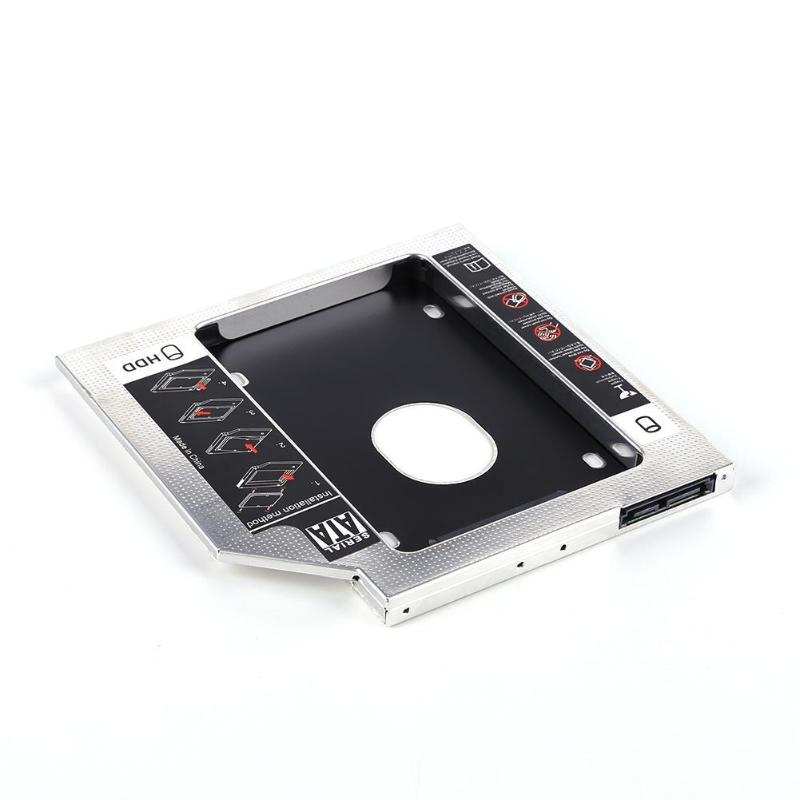 Hard Disk Drive Bay Universal 2.5 2nd 9.5mm Ssd Hd SATA Hard Disk Drive HDD Caddy Adapter Bay for Apple SuperDrive 21" 27" iMac