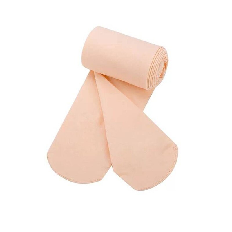 Lente Roze Kleur Kinderen Panty Ballet Dans Panty voor Meisjes Kous Kinderen Fluwelen Effen Panty Meisjes Panty: pink color (no hole) / M 5-8 years old