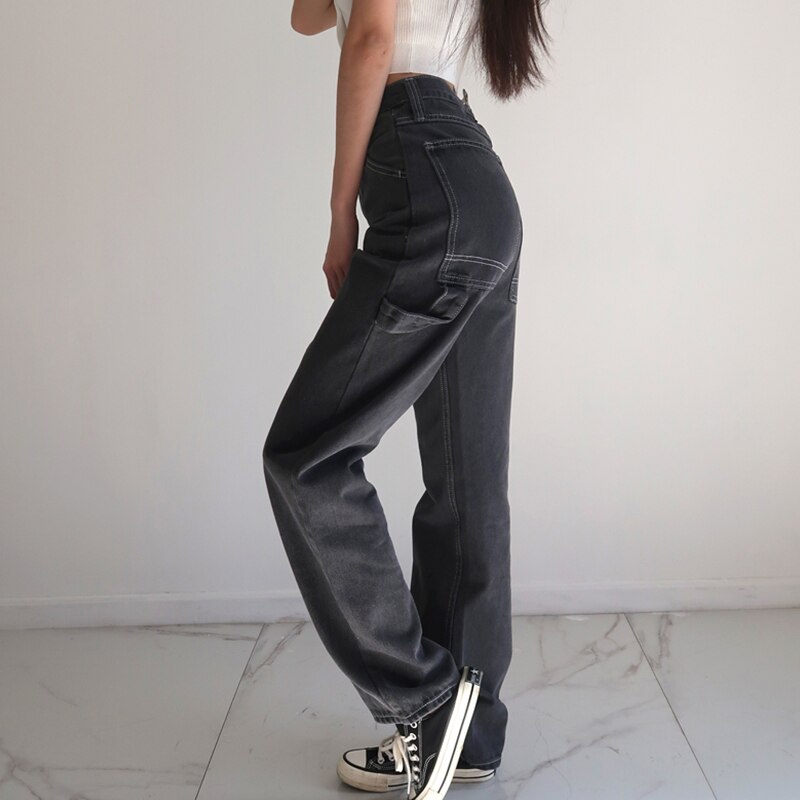 GOPLUS Jeans Woman Mom Jeans Summer Vintage Clothes Wide Leg Cargo Pants Jeans Femme Nouveau Spijkerbroeken Dames C10634