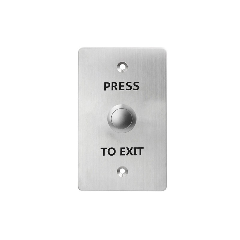 Access Control Exit Button Push Switch Door Release Buttons Open Electronic Gate Lock With light: S870D