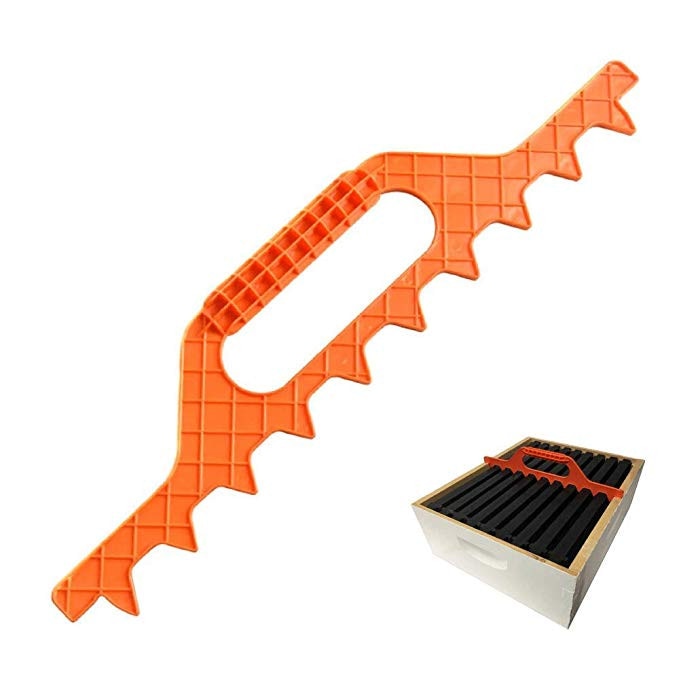 Plastic Frame Spacer Bee Hive Frame Spacing Tool 1Pc Orange garden supplies beekeeping supplies item beekeeping #10