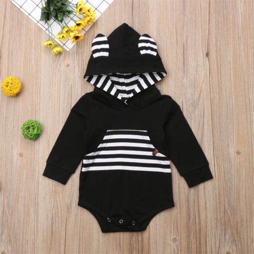 Tenue oreilles d'animaux | -né, enfants bébé garçon, longues manches, combinaison vêtements