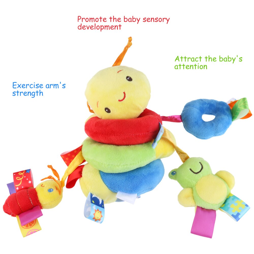 1pc Baby Spielzeug Nette Kinderwagen Krippe Babybett Spielzeug Multifunktionale Kinderwagen Hängen Rasseln Spirale Kinderwagen Auto Sitz Spielzeug Mit Klingeln glocke