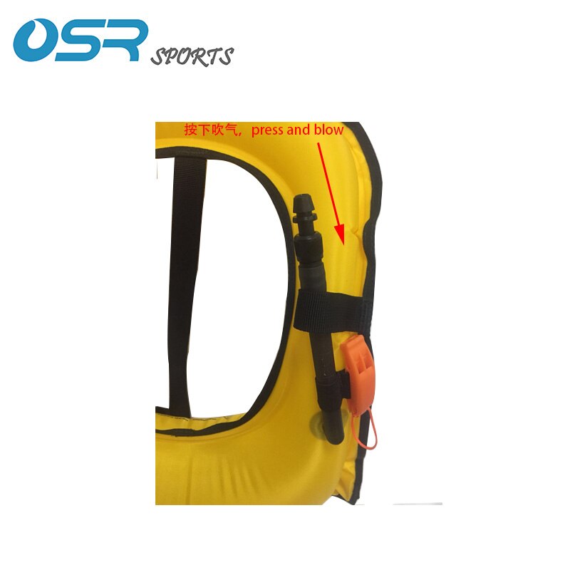 Lo snorkeling Maglia in nylon con materiale di TPU fischio incluso