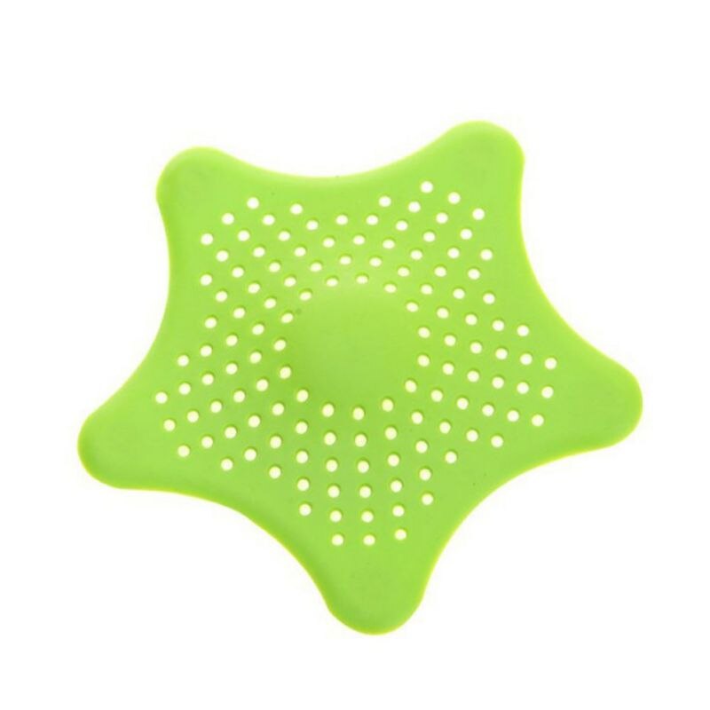 Kitchen Sink Strainer Silicone Drain Stopper Star Shaped Drain Cover Shower Drain Covers Kitchen Sink Accessories Gadgets &: A2