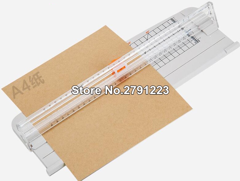 Gilotyna robić papieru trymer A4 linijka gilotyna robić papieru trymer robić cięcia W-pomarańczowy ręczny gilotyna robić papieru