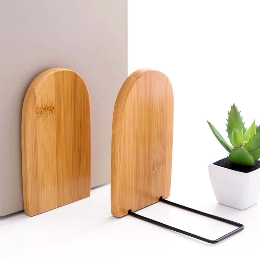 Bambusowa półka na książki dla dzieci natura stół z drewna książki uchwyt Bookend półki ścienne książka półka robić przechowywania strona główna książka biurowa organizator