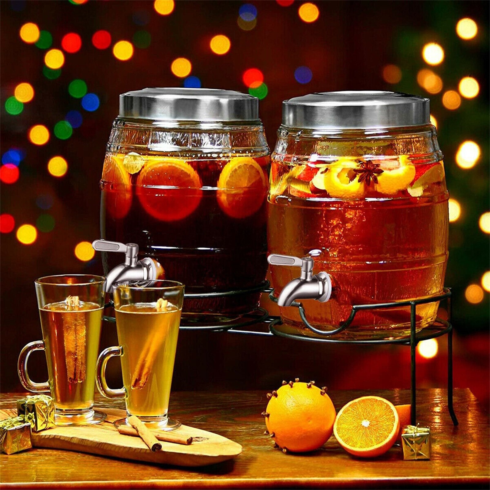 1 Pcs Stainless Steel Beverage Drink Water Dispenser Wine Barrel Spigot Faucet-tap Good Dispenser For Wine Tea Barrel