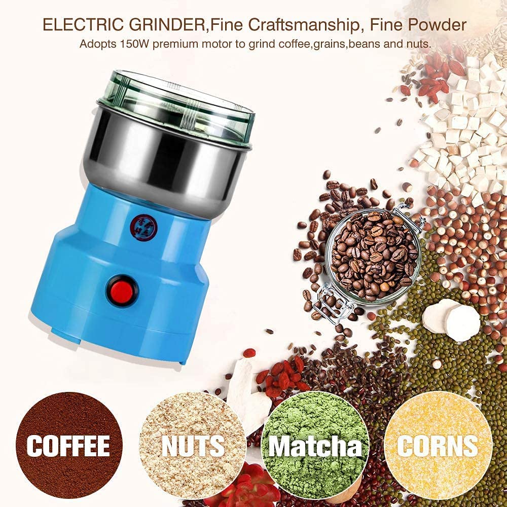 Mini Electric Food Chopper Processor Mixer Blender Pepper Garlic Seasoning Coffee Grinder Extreme Speed Grinding Kitchen Tools