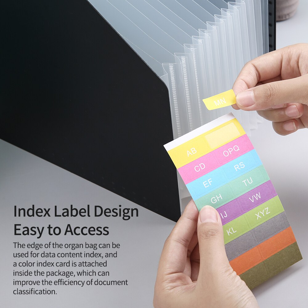 Uchwyt na dokumenty A4 w stylu organowym rozbudowy Organizer robić dokumentów ambona stojak na ulotki przechowywanie z 13 przegródkami robić domowego biura szkolnego