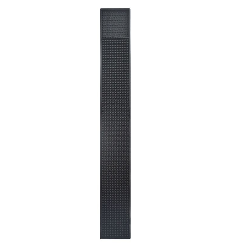 Rubber Bar Mat Bar Runner Glass Drip Tray Beer Drink Rail Bars Service Mat: L