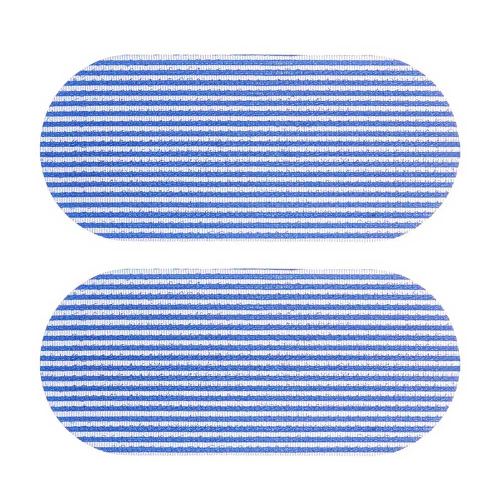 2pc mænd trimning hår fiber magisk klistermærke klipning hår frisør griber sort/rød klipningsholder hårstyling tilbehør værktøj: Blå