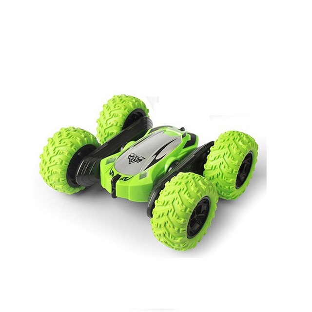 2.4Ghz Afstandsbediening Auto Rc Auto 4WD Rock Crawler Afstandsbediening Speelgoed Radio Control Auto Rc Stunt Double Side auto: Green without box