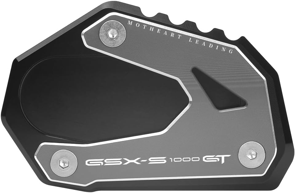 Motorfiets zijstandaard voetplaat voor gsxs 1000gt/1000gt+ , geschikt voor buitenparkeren op zachte ondergrond, anti-kantelaccessoires: Grijs