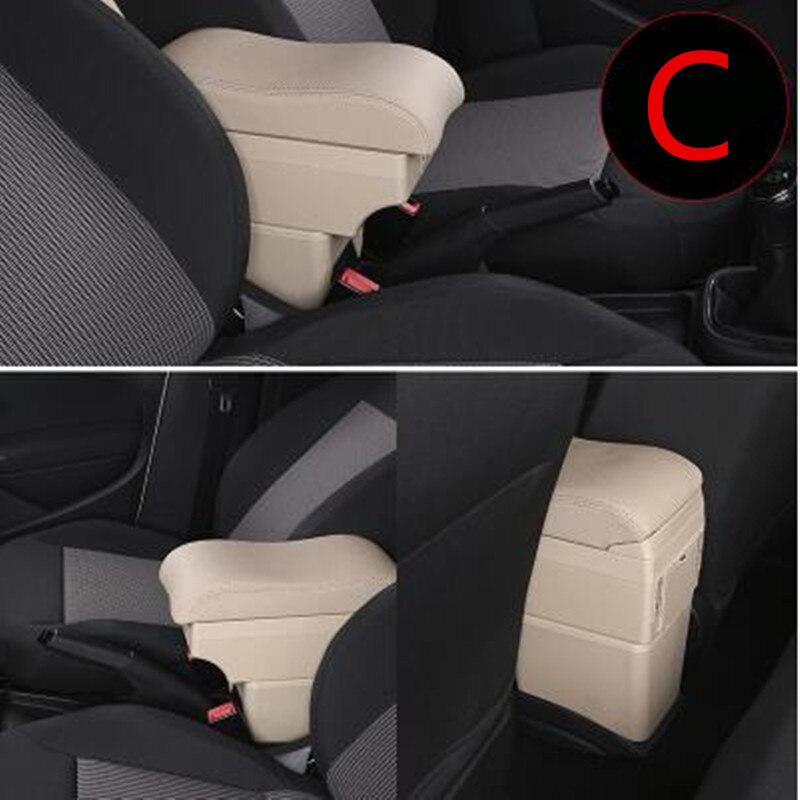 For Chevrolet Cruze armrest box central Store content Storage box interior car-styling accessories: C style Beige
