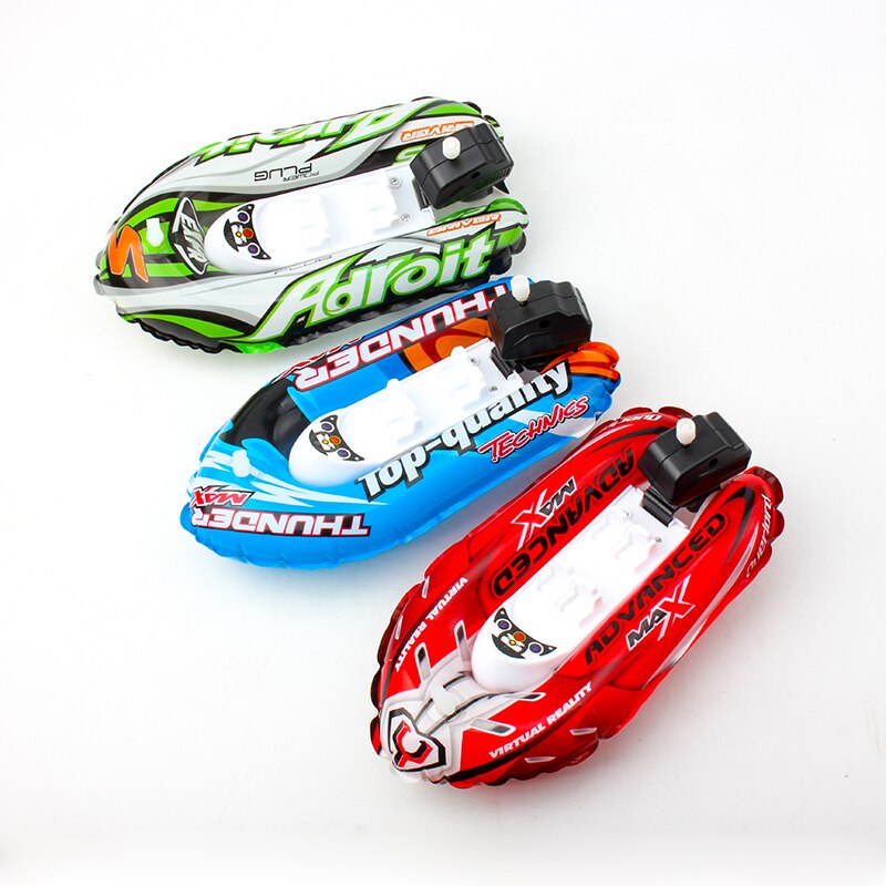 Products Recommended Children's Toys Clockwork Boat Inflatable Boat Bathtub Swimming Pool Toys