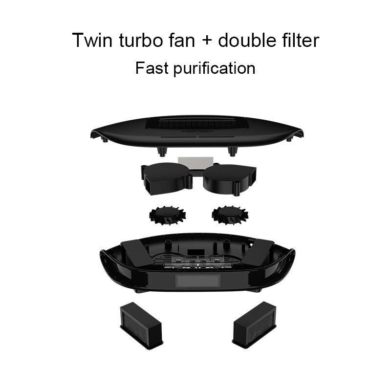 MWdao Auto luftreiniger fahrzeug ionisator luft reiniger frische Negativ ionen ozon ozonisator geruch Eliminator usb für Auto