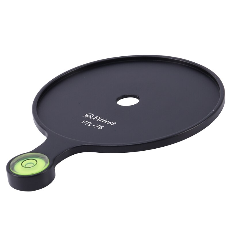 najprzydatniejszy 76mm średnica dodatkowy przesunięty poziomica pęcherzykowa, robić lustrzanki głowica kulowa statywu RRS kamera poziomica ze stopu aluminium