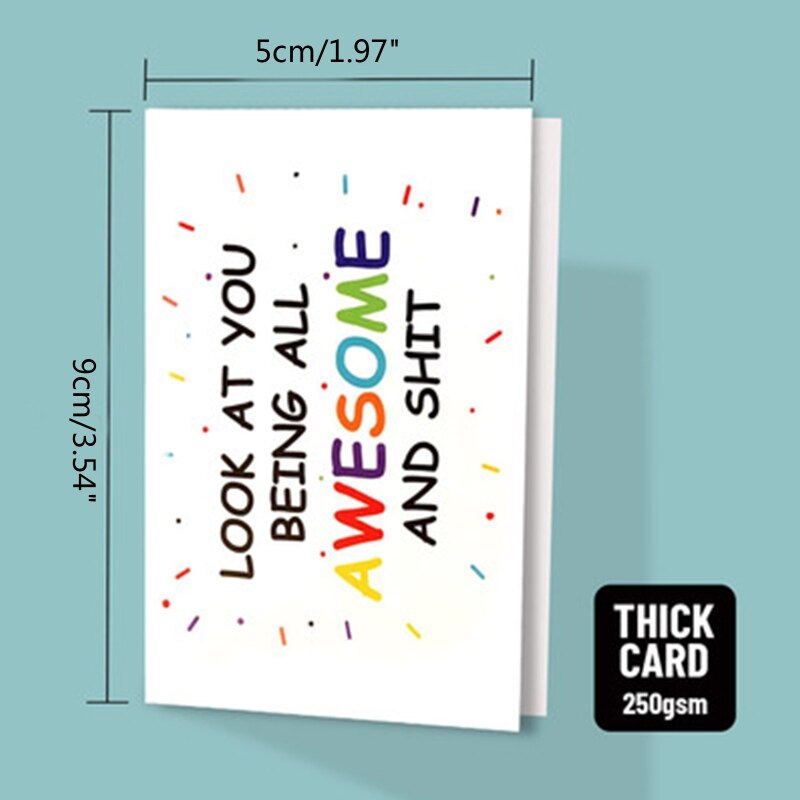 50pcs Thank You Cards You are Freaking Amazing Greeting Card Women Inspirational Notecards Encouragement Cards