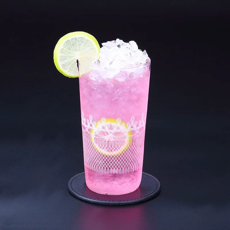 Bar soul cocktail coaster kork coaster cocktail dekoration læder underkop drink coasters bar værktøj frostet stil