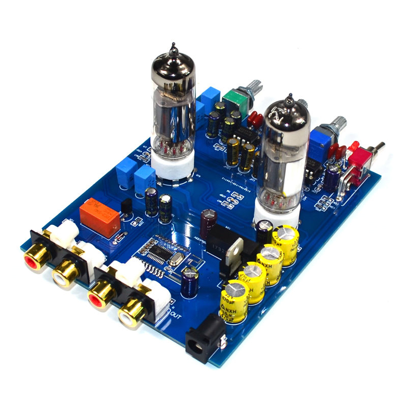 BAHOD HIFI 6J5 electronic tube front-end audio amplifier 4.2 Bluetooth board NE5532 tone board
