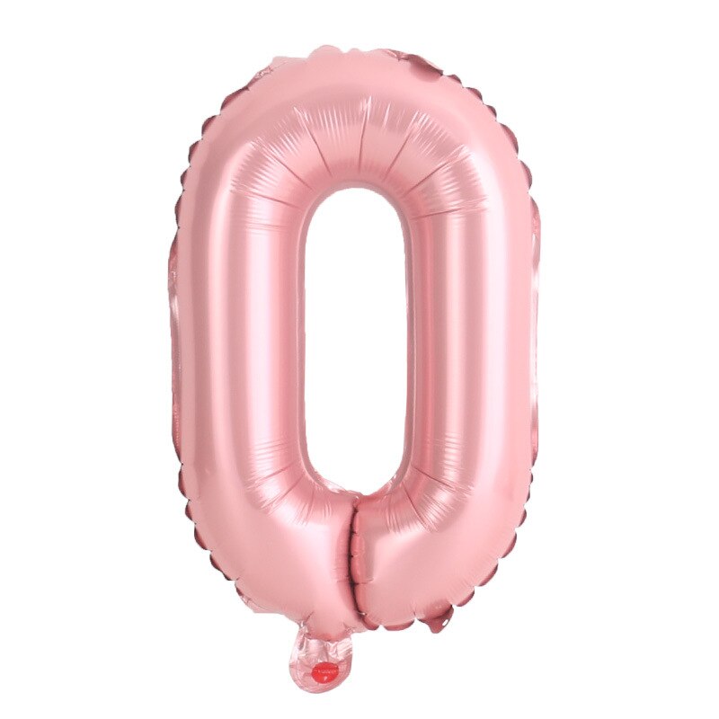 16 Inch Macaron Blue Pink Foil Number Balloons 0 1 2 3 4 5 6 7 8 9 Birthday Party Baby Shower Wedding Decoration Festival Ballon