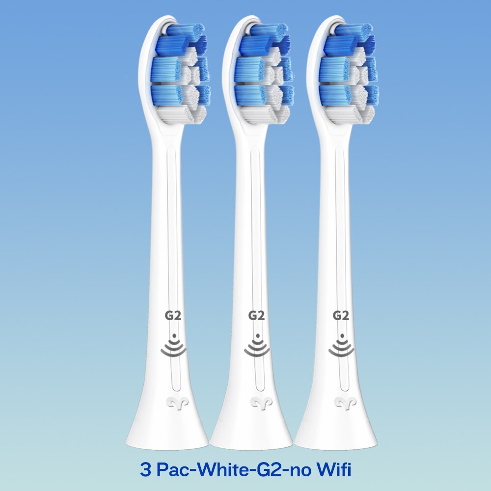 C2 W2 G2 Tandenborstel Heads Fit Voor Phillips Sonicare Elektrische Tandenborstel Plaque Controle, Diamondclean, Flexcare, Kauwgom Gezondheid: 3-WH-G2-no Wifi
