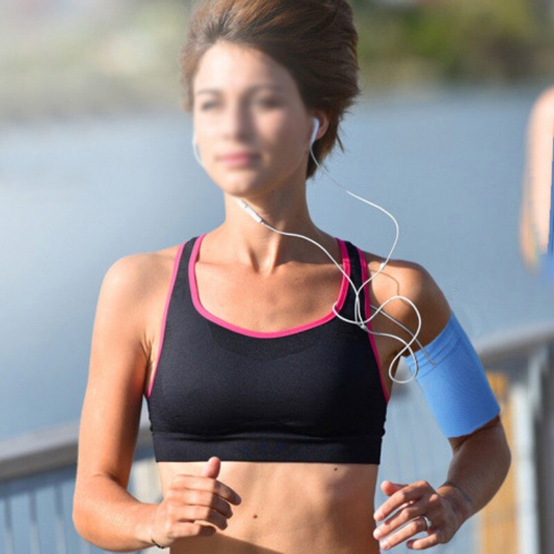 Sportswear Cell Phone Bag Armband Outdoor Running Universal Phone Case Bag Hight Elastic Breathable Jogging Cellphone Arm Band