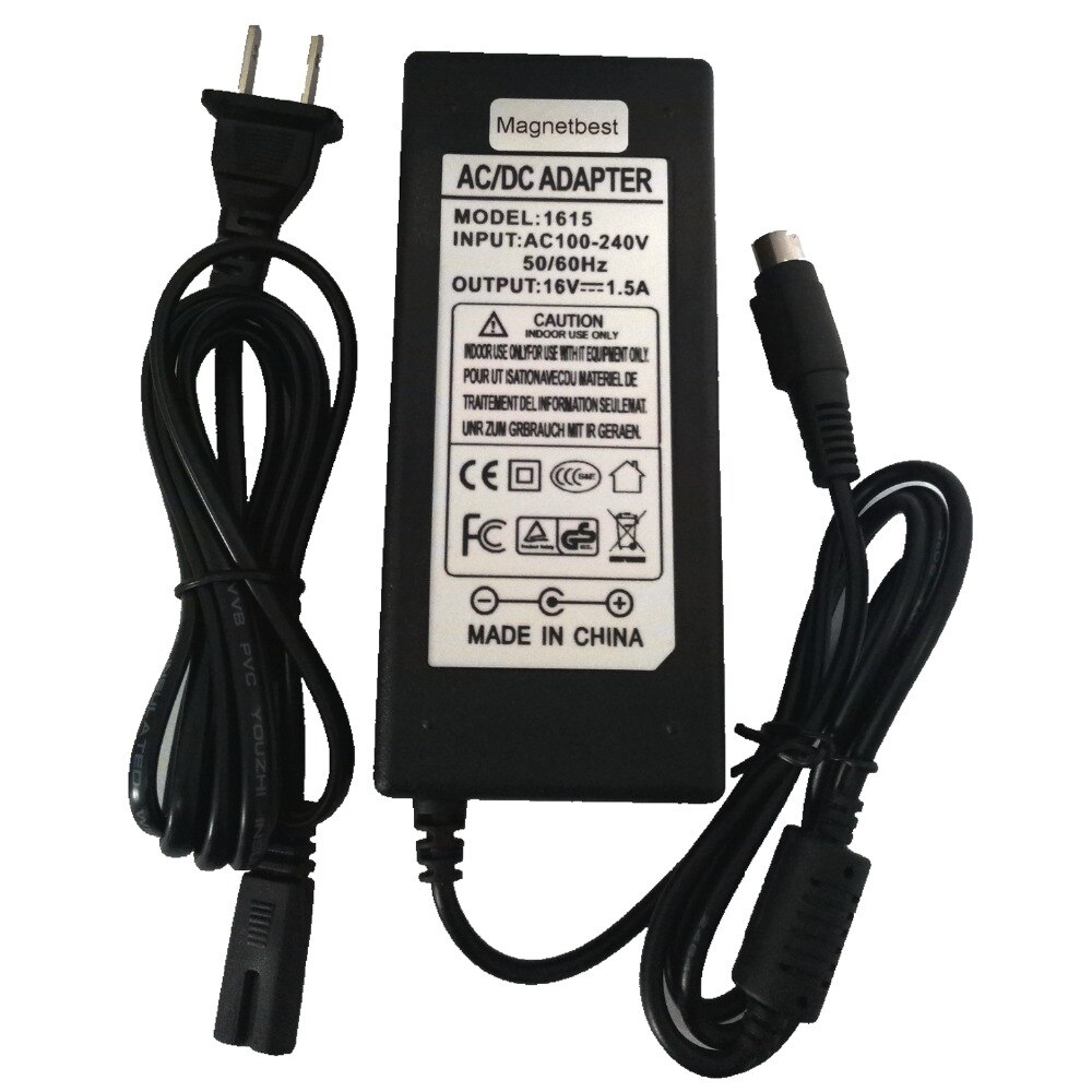 16V Power supply charger For J-BL Harman / kardon SoundSticks Crystal Speaker Power Cord 3-pin Adapter