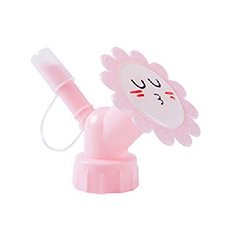 Watering Sprinkler Nozzles Voor Bloem Water Fles Gieters Sprinkler Plant Irrigatie Draagbare Waterer Sprinkler Nozzle//: Roze