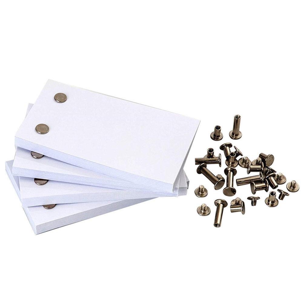 240 Sheets Blank Flip Book Paper With Holes Flipbook Animation Paper Early Educational Kids School Supplies Children