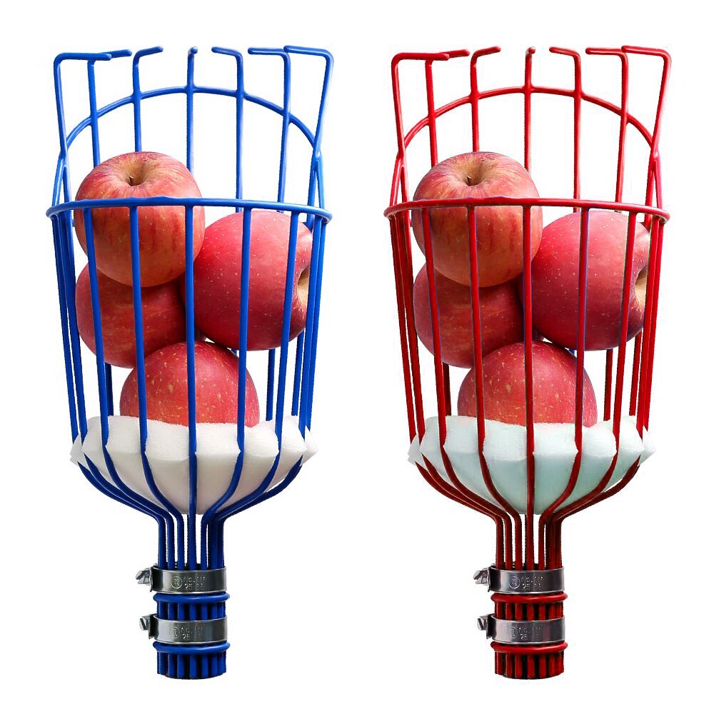 Steel Claw Fruit Picking Head Fruit Picker Gardening Fruit Collection Farm Fruit Catcher Device Greenhouse Garden Portable Tool