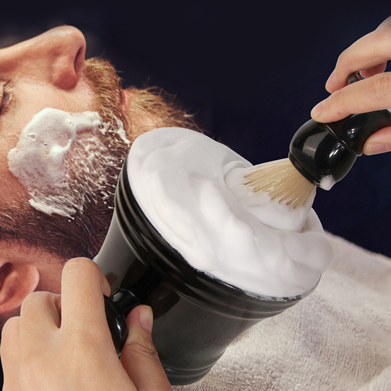 1szt profesjonalna męska miska na narzędzia do golenia, trwała i czysta miseczka na mydło do golenia, narzędzie do strzyżenia włosów w salonie Specjalne do prawdziwych peruk z włosów