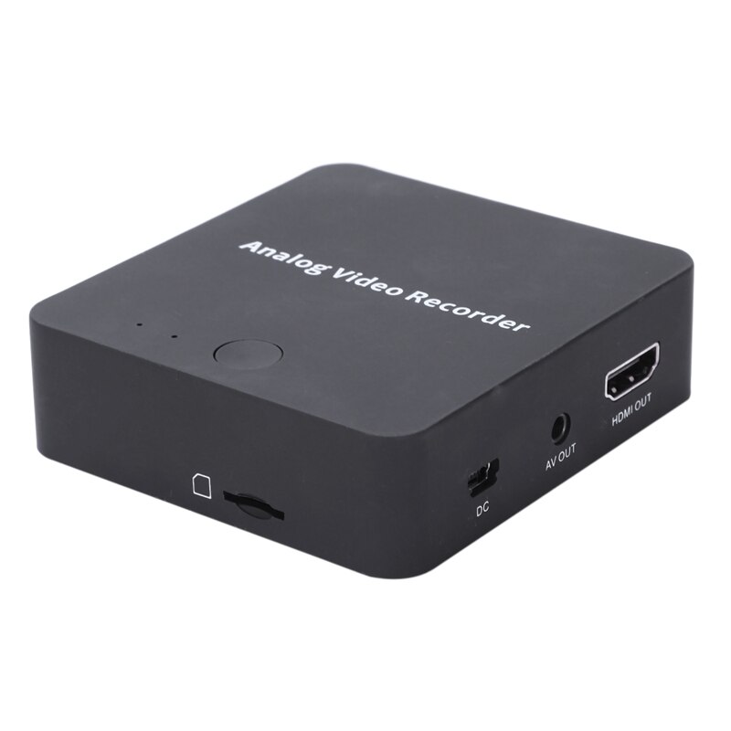 272 Vhs To Digital Converter Av Video Recorder Device For Hi8 Vcr Dvd Dvr Camcorder Tape Media Analog File Digitizer