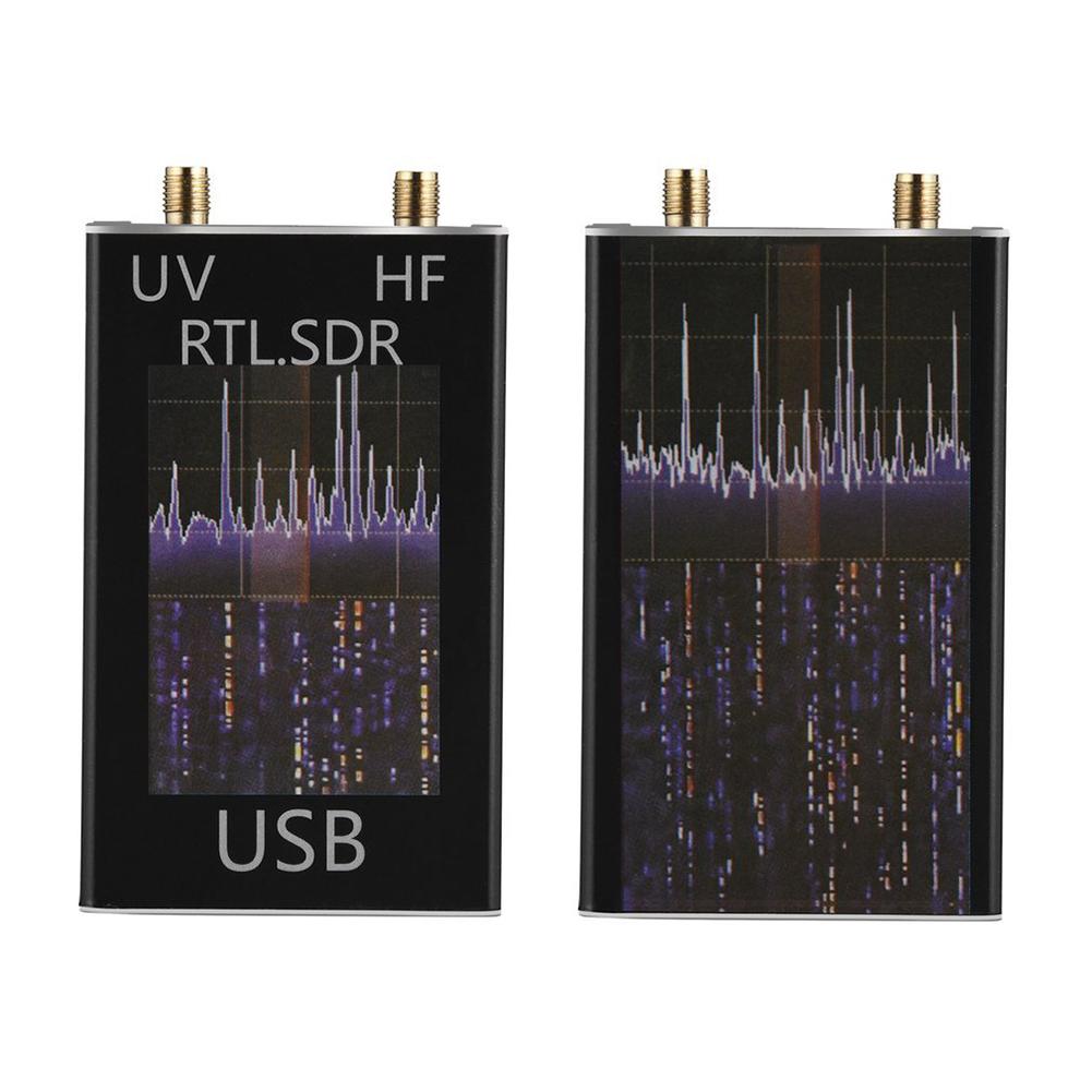 1Set Radio Receiver 100KHz-1.7GHz full Band UV HF RTL-SDR USB Tuner Receiver USB dongle with RTL8232 R820t Ham Radio RTL SDR