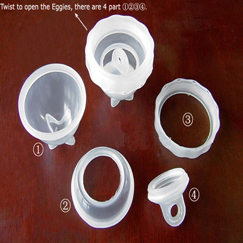 6 stuks eierscheider zonder schaal stoomkoker kooktoestel hardgekookte eieren keukengereedschap din 889