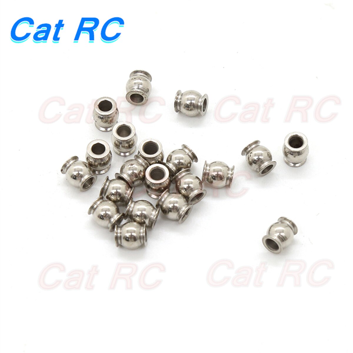 20pcs Metal Rod End Ball Joint General Trolley Ball Sets Universal For SUMMIT TRX4 1/10 Traxxas E-REVO REVO catRC