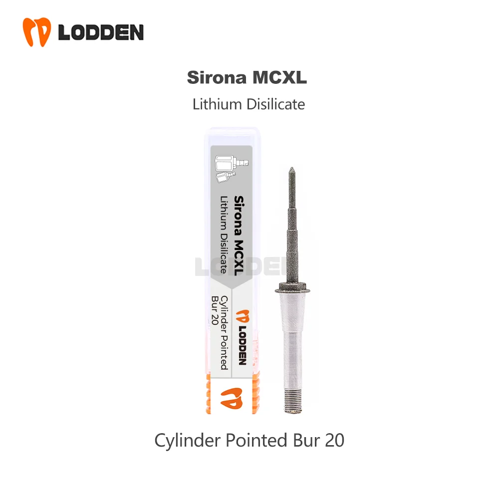 LODDEN Cerec Sirona MCXL Cerec fresas para disilicato de litio Zirconia PMMA 1 Uds taladros de laboratorio Dental herramientas de molienda de diamante: FireBrick