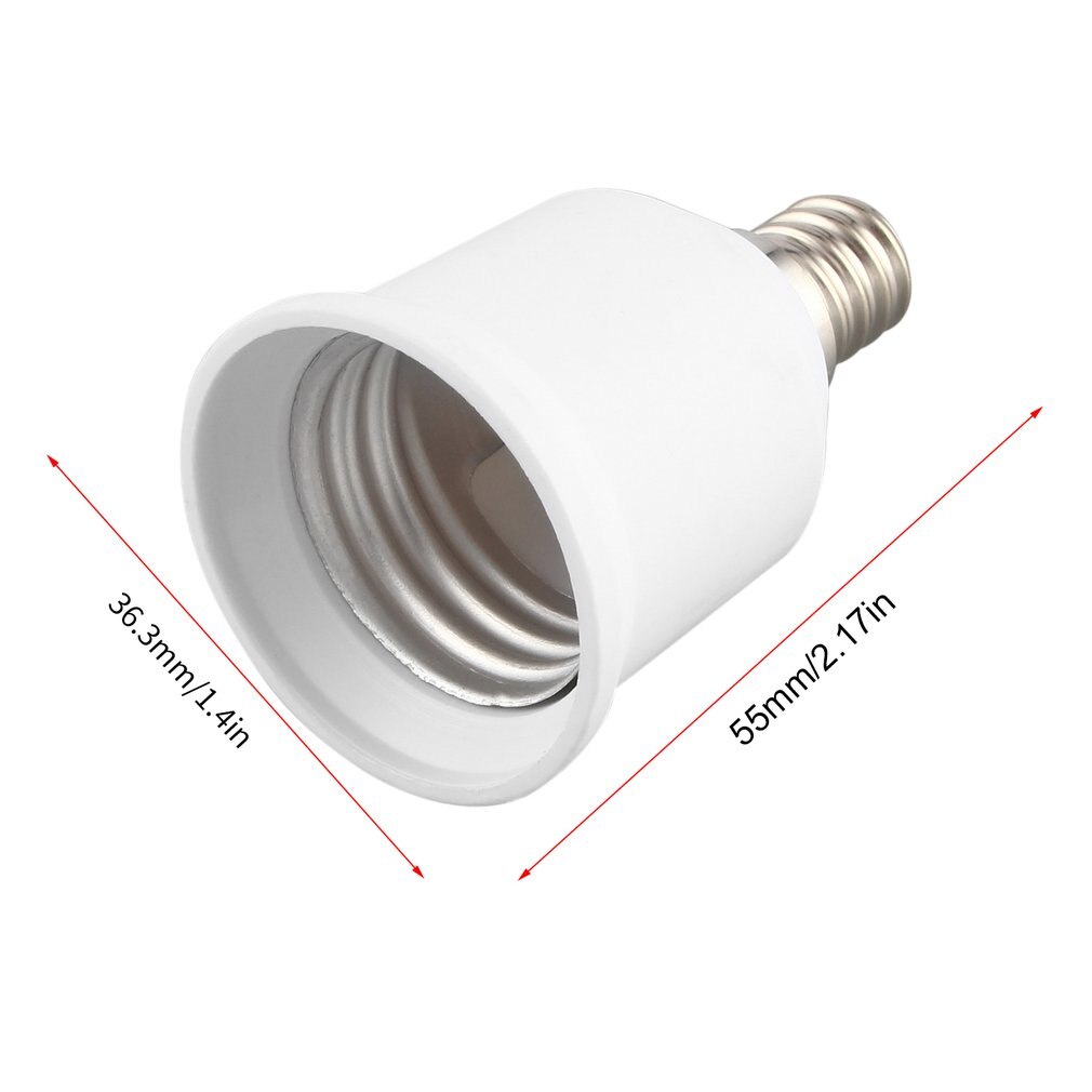 Douille d'ampoule E12 à E27, 1 pièce, support de lampe, adaptateur, extension de prise, nouvelle recherche à