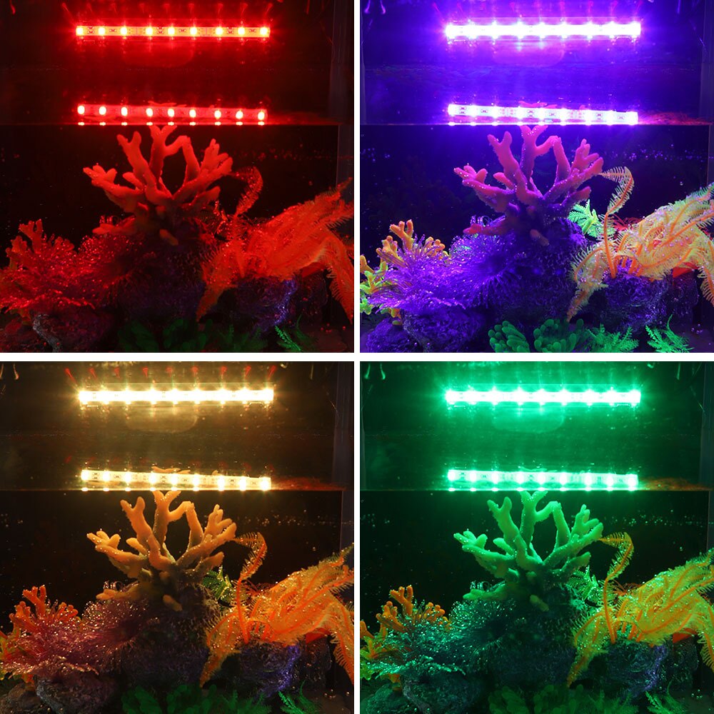 19/30/41/47/58Cm Aquarium Led Bar Licht Waterdicht Fish Tank Lamp Onderwater Aquaria lights Decor Verlichting