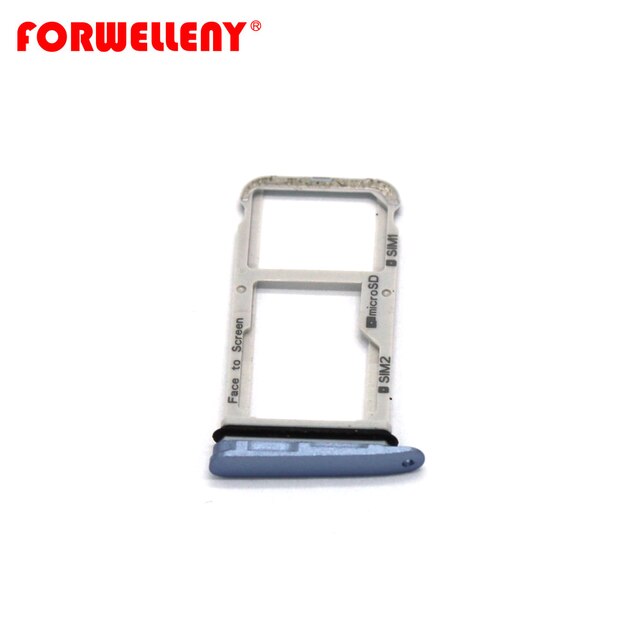 Adaptadores de bandeja de ranura para motorola moto X4 soporte de tarjeta Micro Sim, color negro, BlueXT1900-06/XT1900-05/XT1900-07/XT1900-04/XT1900-02: blue
