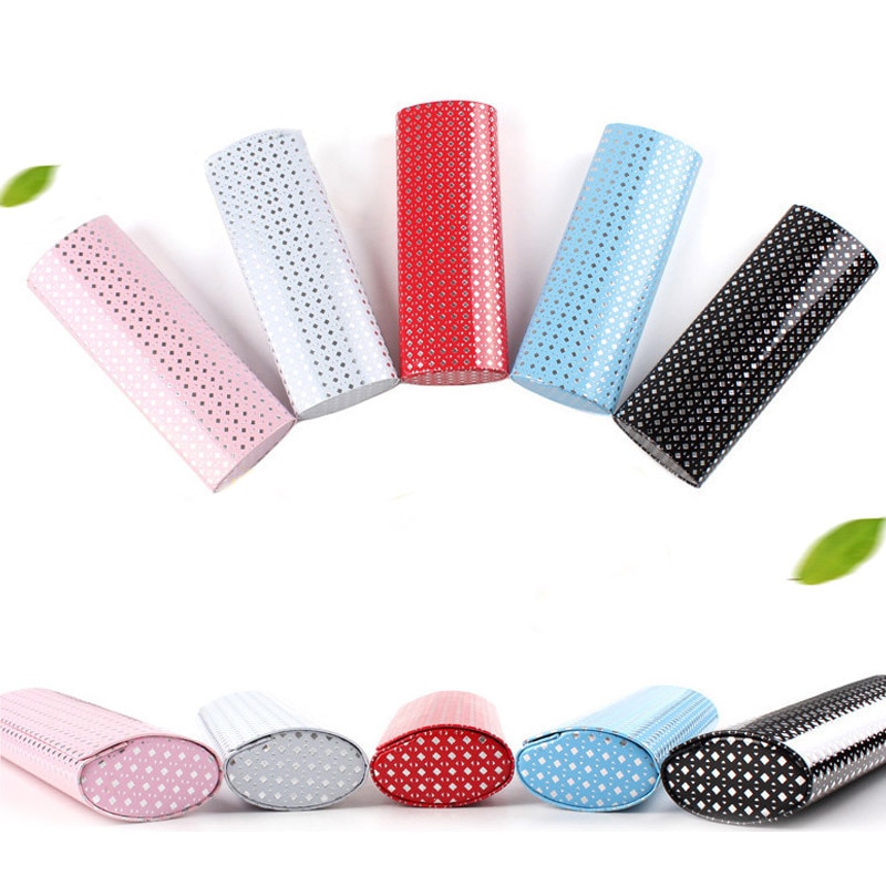 Capa dura protetor de óculos 1 pçs portátil pacote de óculos viagem acessórios óculos de sol caixa de armazenamento de couro do plutônio caixas de eyewear