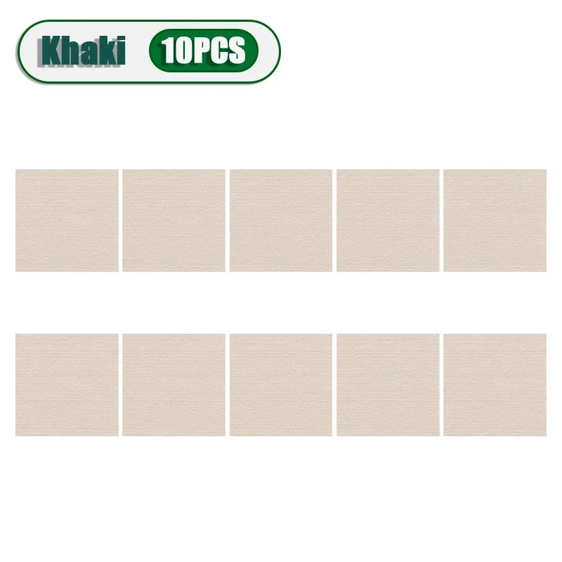 Tapete autoadesivo quadrado 30x30cm, adesivo removível, tapetes para decoração de casa diy, corredor interno: Preto