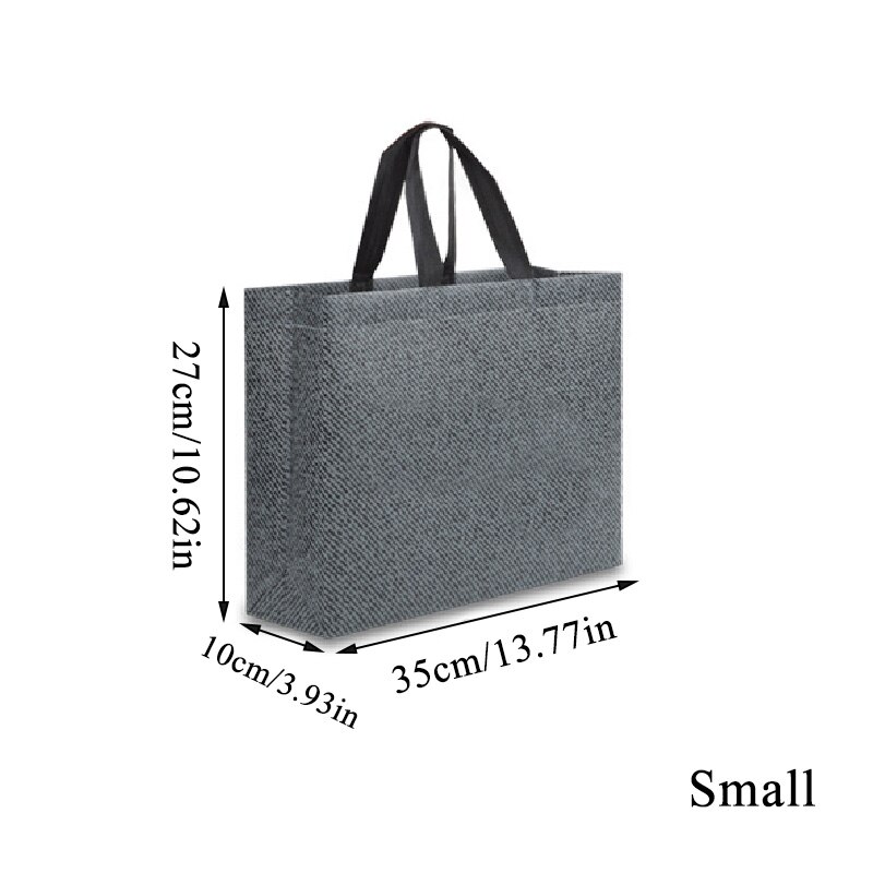 Women Foldable Recycle Shopping Bag Reusable Shopping Tote Bag Large Capacity Non-Woven Fabric Shopper Bag Grocery Pouch: M