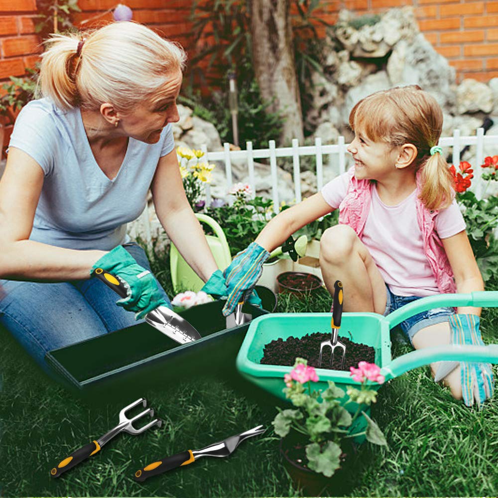 Tuin Gereedschap Hand Troffel, Hark, Cultivator, Wieder Gereedschap Met Ergonomisch Handvat, tuin Gazon Landbouwgrond Transplantatie Tuinieren Bonsai Gereedschap