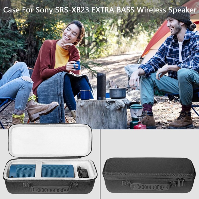 Schokbestendige Harde Beschermende Eva Case Voor Sony XB23 Draadloze Speaker Opbergtas